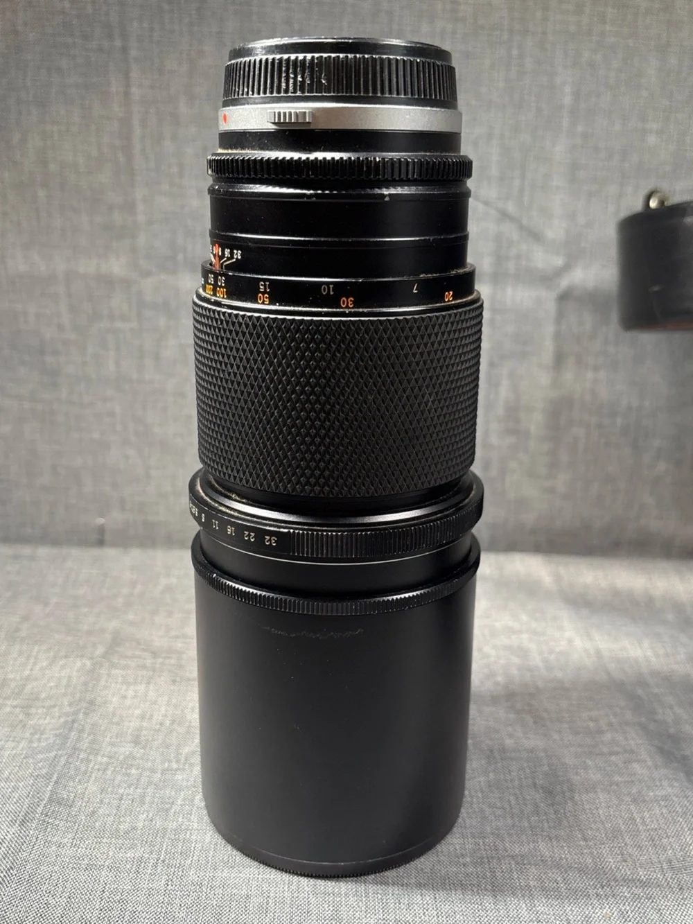 Olympus OM Systems 300mm Zuiko Auto T F4.5 Camera Lens Japan w Case